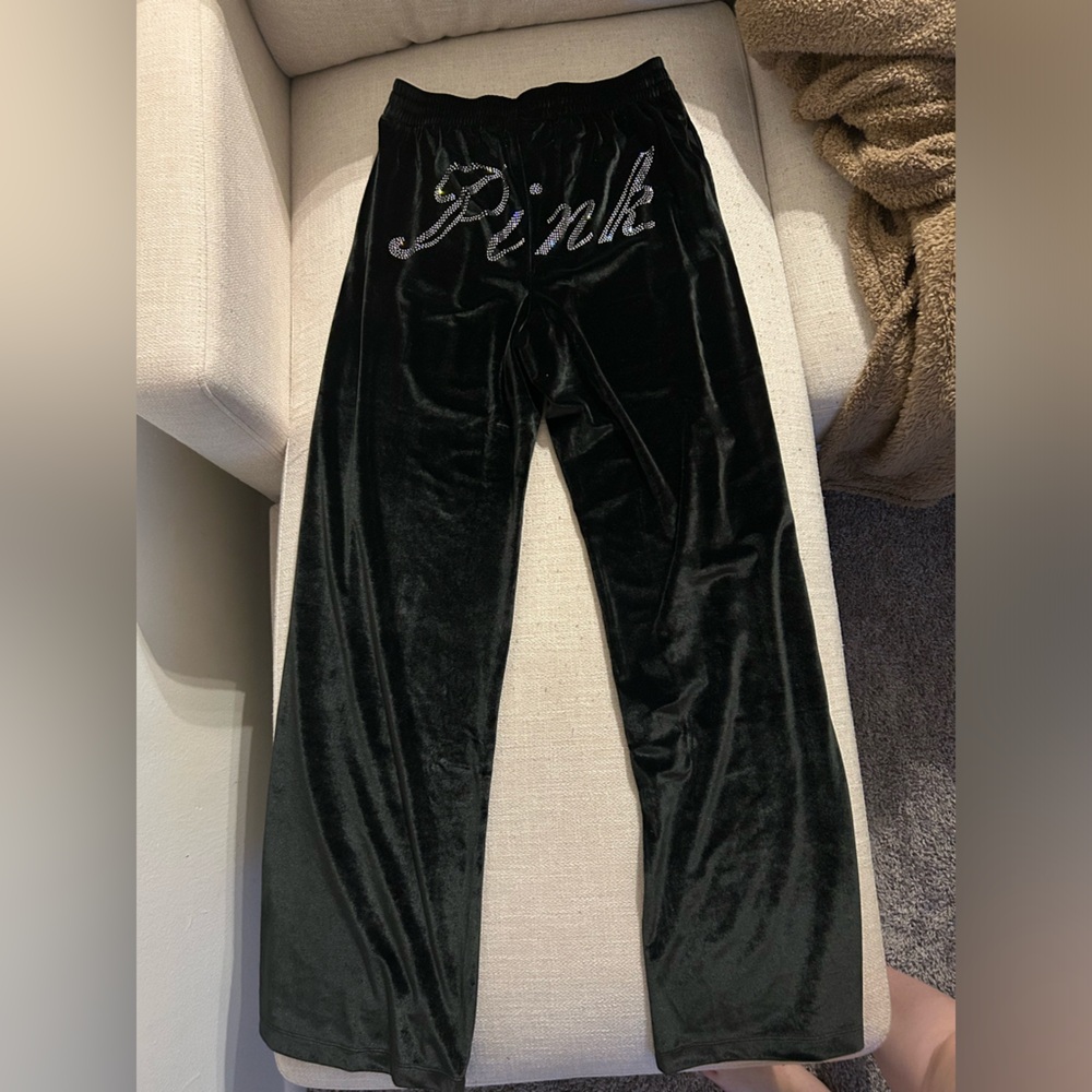 PINK pants , Black